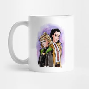 Sylvie and Loki Mug